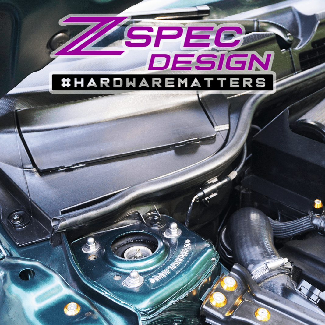 ZSPEC Stage-3 Dress Up Bolts® Fastener Kit for '06-13 Mini R56 Hatch/Hard-Top, Stainless & Billet - Howling Moto