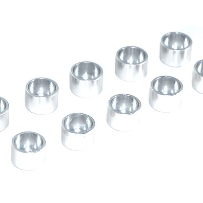 ZSPEC M3 Straight Cup Finish Washers for M3 SHSC Socket-Cap Fasteners, Billet, 10-Pack - Howling Moto