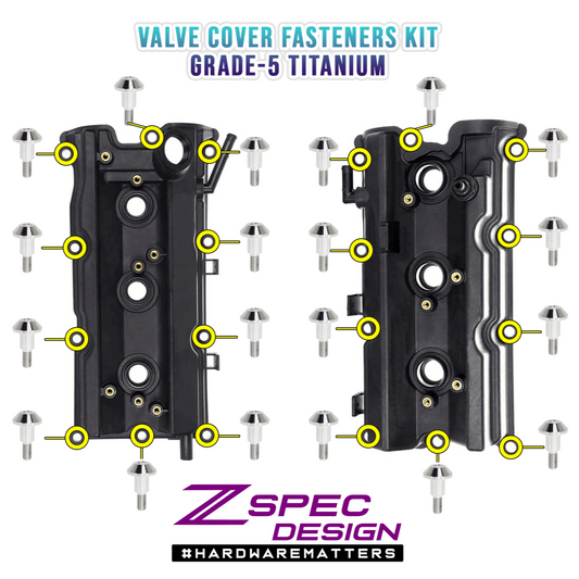 ZSPEC Titanium Valve Cover Bolts for Nissan 350z/G35, VQ35DE / VQ35HR - Howling Moto