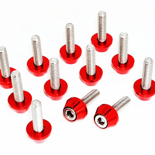 ZSPEC Valve Covers Fastener Kit for '87-93 Ford Mustang V8 Fox-Body, Stainless & Billet - Howling Moto