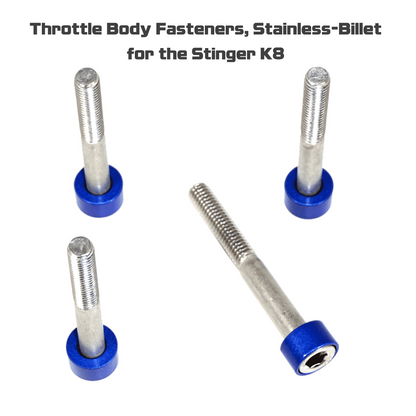 ZSPEC Throttle Body Fastener Kit for '18+ Stinger GT, Stainless & Billet - Howling Moto