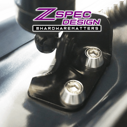 ZSPEC Dress Up Bolts® Hatch/Trunk-Area Fastener Kit for '17-23 Mazda CX-9, Stainless & Billet - Howling Moto