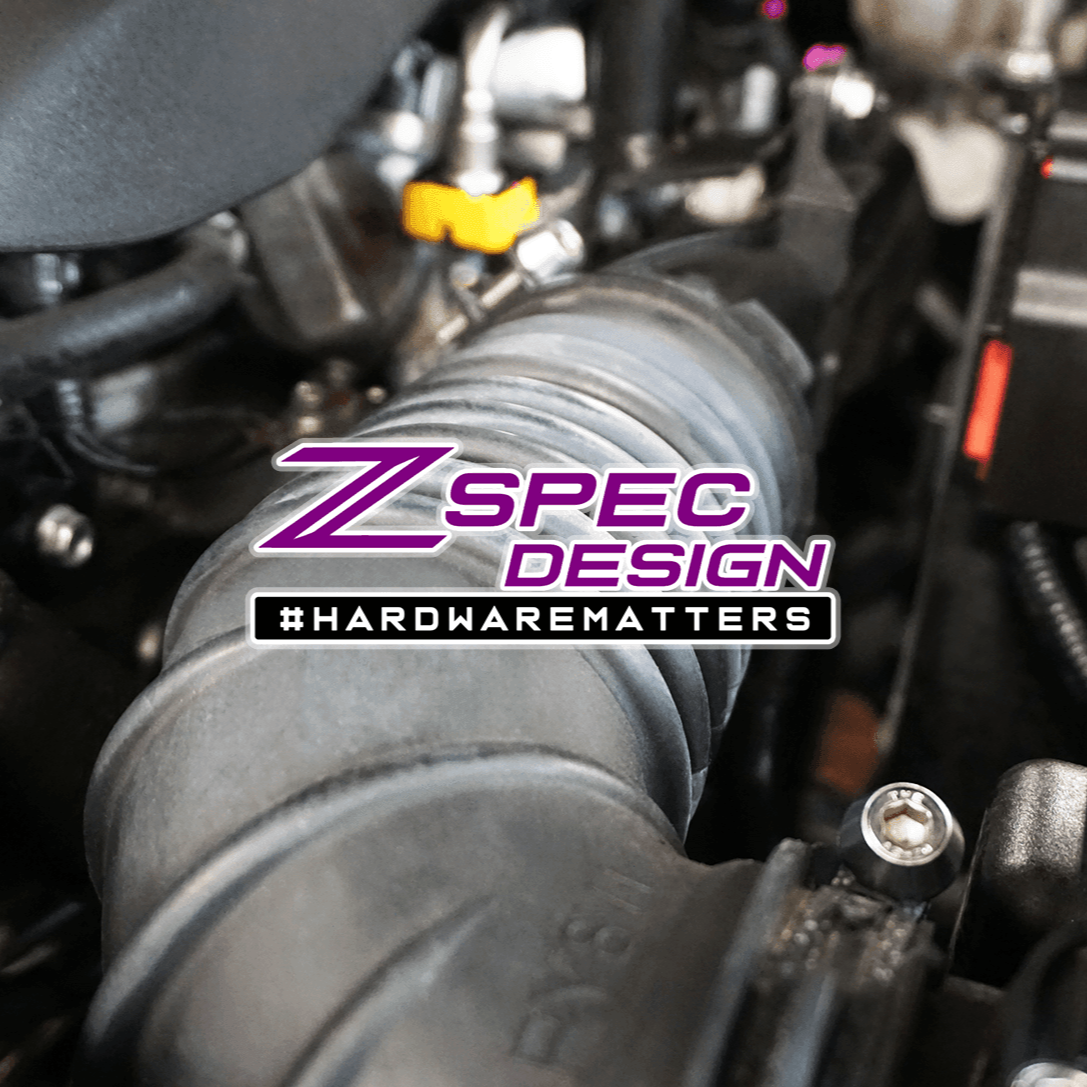 ZSPEC Stage-1 Dress Up Bolts® Fastener Kit for '16-23 Mazda CX-9, Stainless & Billet - Howling Moto