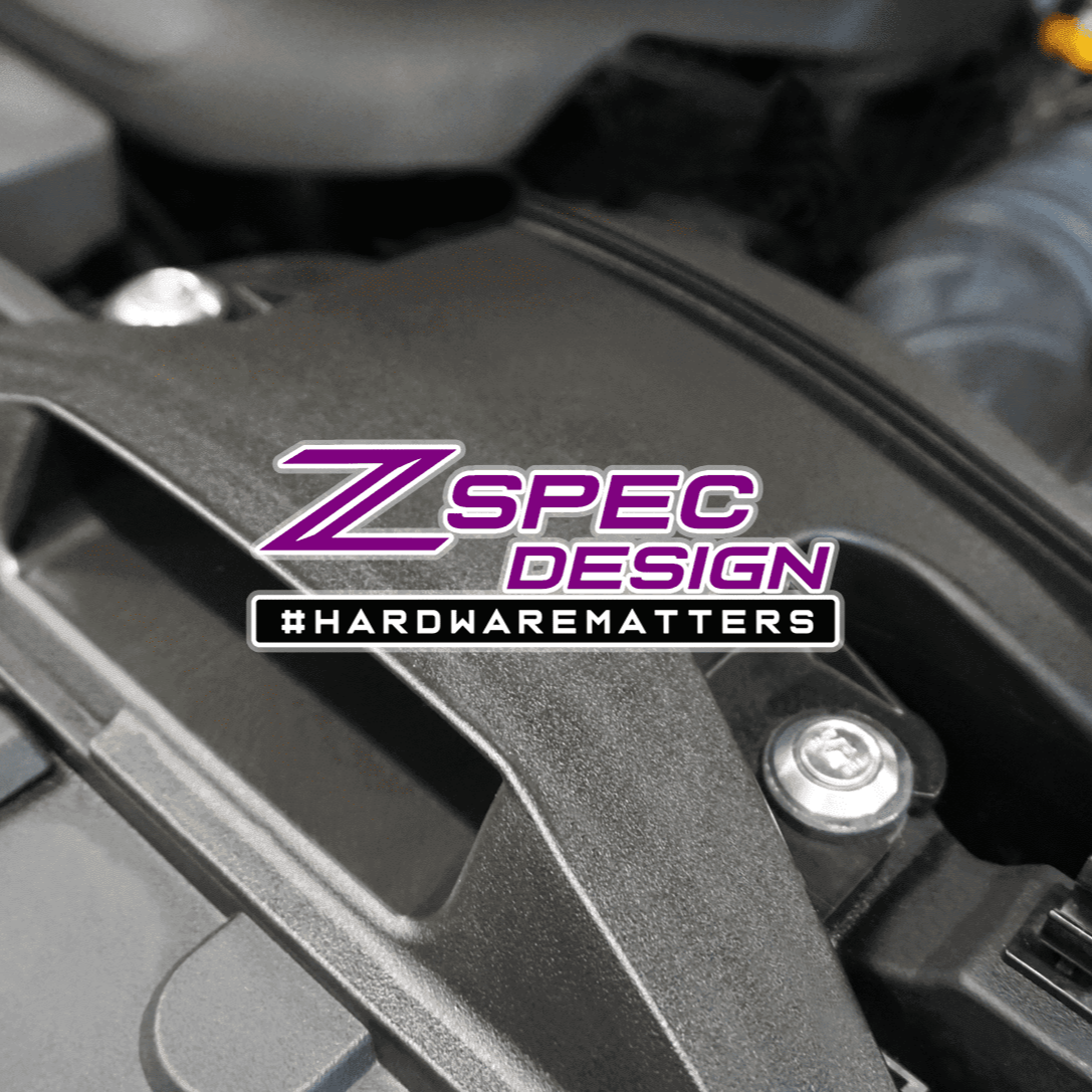 ZSPEC Stage-2 Dress Up Bolts® Fastener Kit for '16-23 Mazda CX-9, Stainless & Billet - Howling Moto