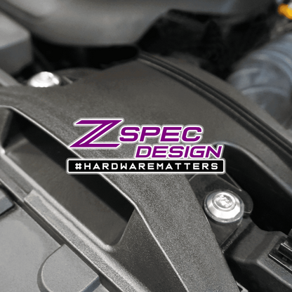 ZSPEC Stage-2 Dress Up Bolts® Fastener Kit for '17-23 Mazda CX-5, Stainless & Billet - Howling Moto