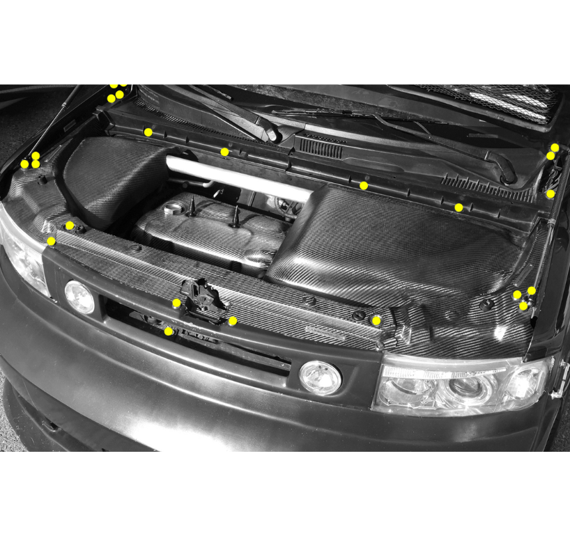 ZSPEC Stage-3 Dress Up Bolts® Fastener Kit for '03-15 Scion xB, Stainless & Billet - Howling Moto