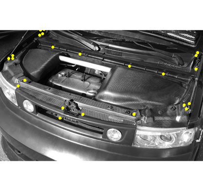 ZSPEC Stage-3 Dress Up Bolts® Fastener Kit for '03-15 Scion xB, Stainless & Billet - Howling Moto