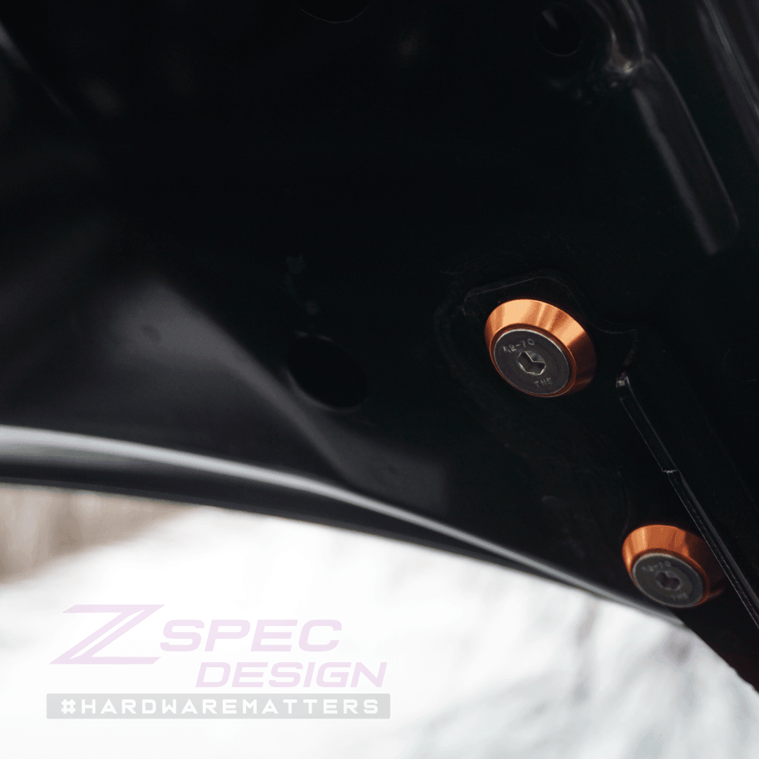 ZSPEC Stage-3 Dress Up Bolts® Fastener Kit for '14-17 Mazda3 2.0L, Stainless & Billet - Howling Moto