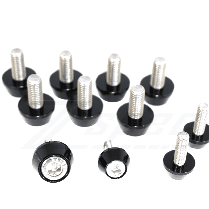 ZSPEC Stage-3 Dress Up Bolts® Fastener Kit for '18+ Kia Stinger GT K8, Stainless & Billet - Howling Moto