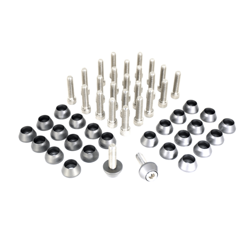 ZSPEC Valve Covers Fastener Kit for 2003-2006 Dodge Viper V10, Stainless & Billet - Howling Moto