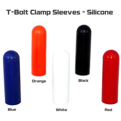 ZSPEC T-Bolt Clamp Dress Up Sleeves/Caps, Silicone-Rubber, 10-Pack - Howling Moto