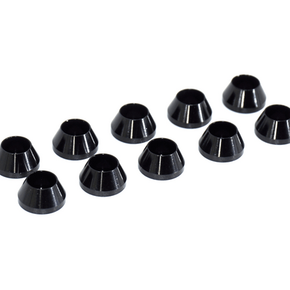 ZSPEC M3 Angled Cup Finish Washers for SHSC Socket-Cap Fasteners, 10-Pack - Howling Moto
