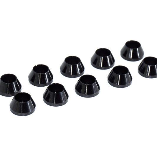 ZSPEC M3 Angled Cup Finish Washers for SHSC Socket-Cap Fasteners, 10-Pack - Howling Moto