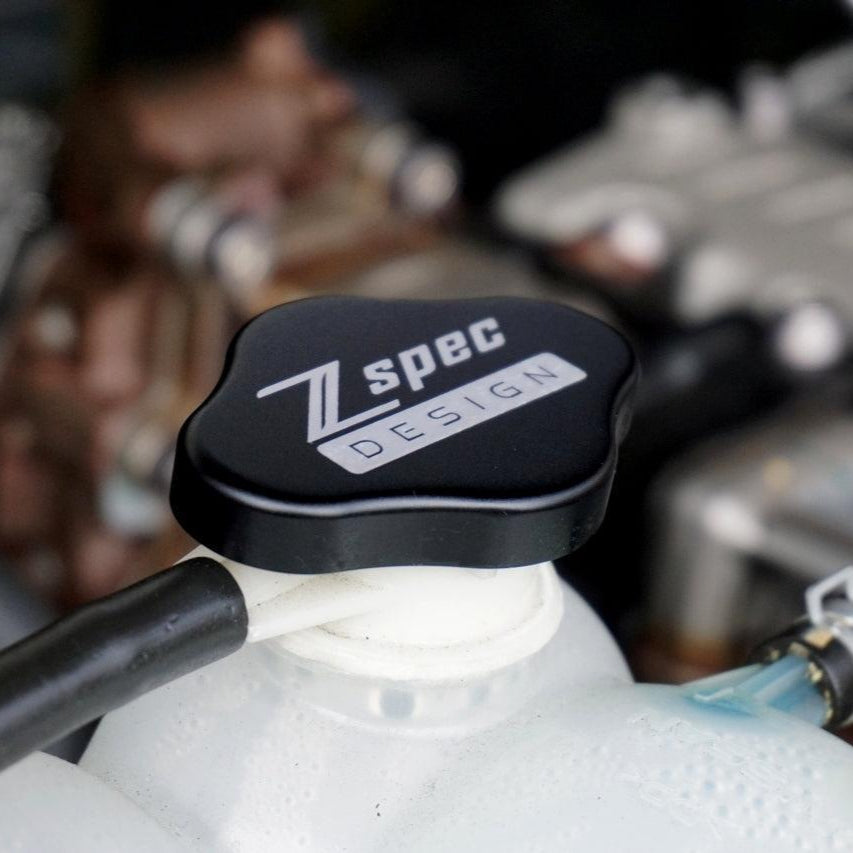 ZSPEC Fluid Reservoir Cap Covers Set for '23+ Nissan Z RZ34, Billet, 3 Caps - Howling Moto