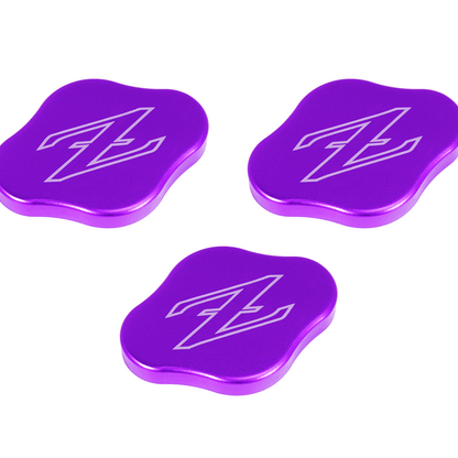 ZSPEC Fluid Reservoir Cap Covers Set for '23+ Nissan Z RZ34, Billet, 3 Caps - Howling Moto