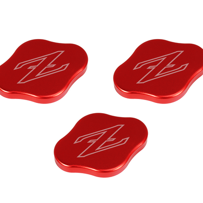 ZSPEC Fluid Reservoir Cap Covers Set for '23+ Nissan Z RZ34, Billet, 3 Caps - Howling Moto
