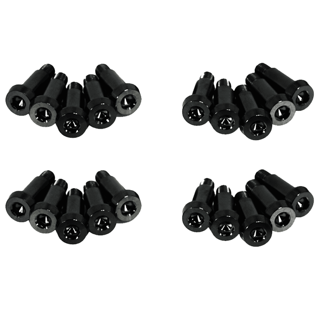 ZSPEC Shoulder-Bolt Timing Covers Fastener Kit for '84-89 Nissan 300zx Z31, Titanium - Howling Moto