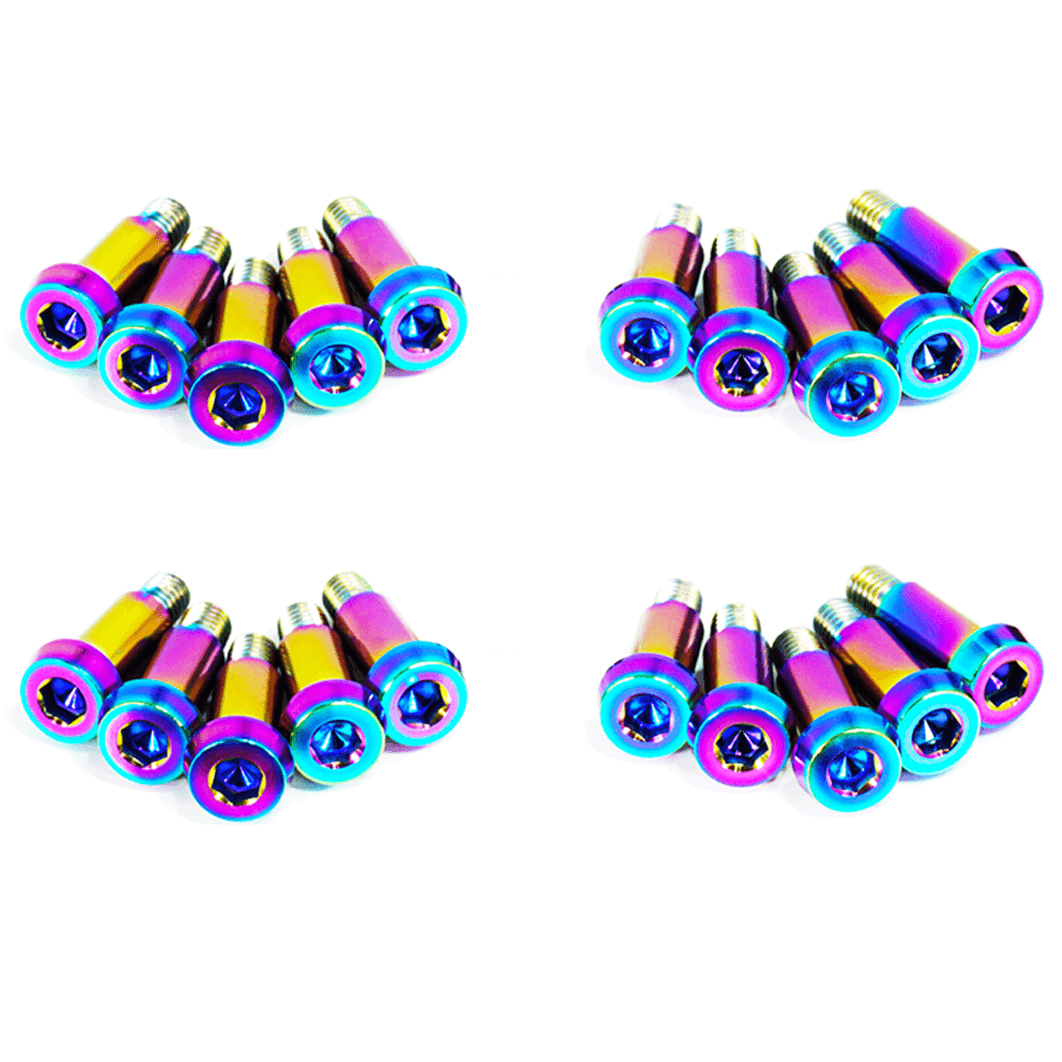 ZSPEC Shoulder-Bolt Timing Covers Fastener Kit for '84-89 Nissan 300zx Z31, Titanium - Howling Moto