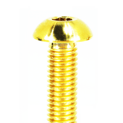 ZSPEC Button-Head Bolt/Fastener, M5-0.8x20mm, Titanium Grade-5, Per Each - Howling Moto