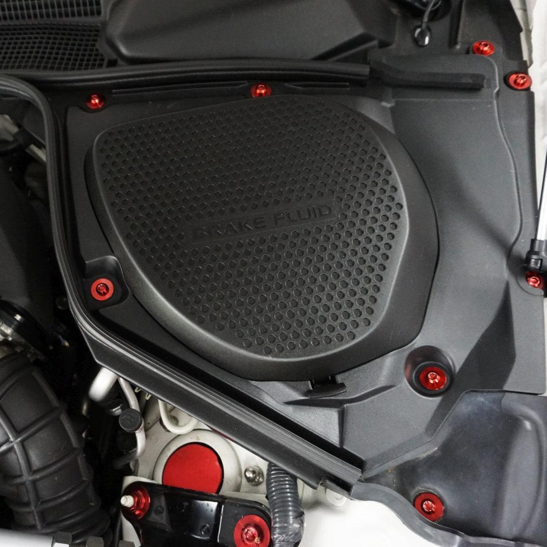 ZSPEC "Cowls & Service-Panels Only" Clips Replacement Kit for Nissan 350z Z33, Titanium - Howling Moto