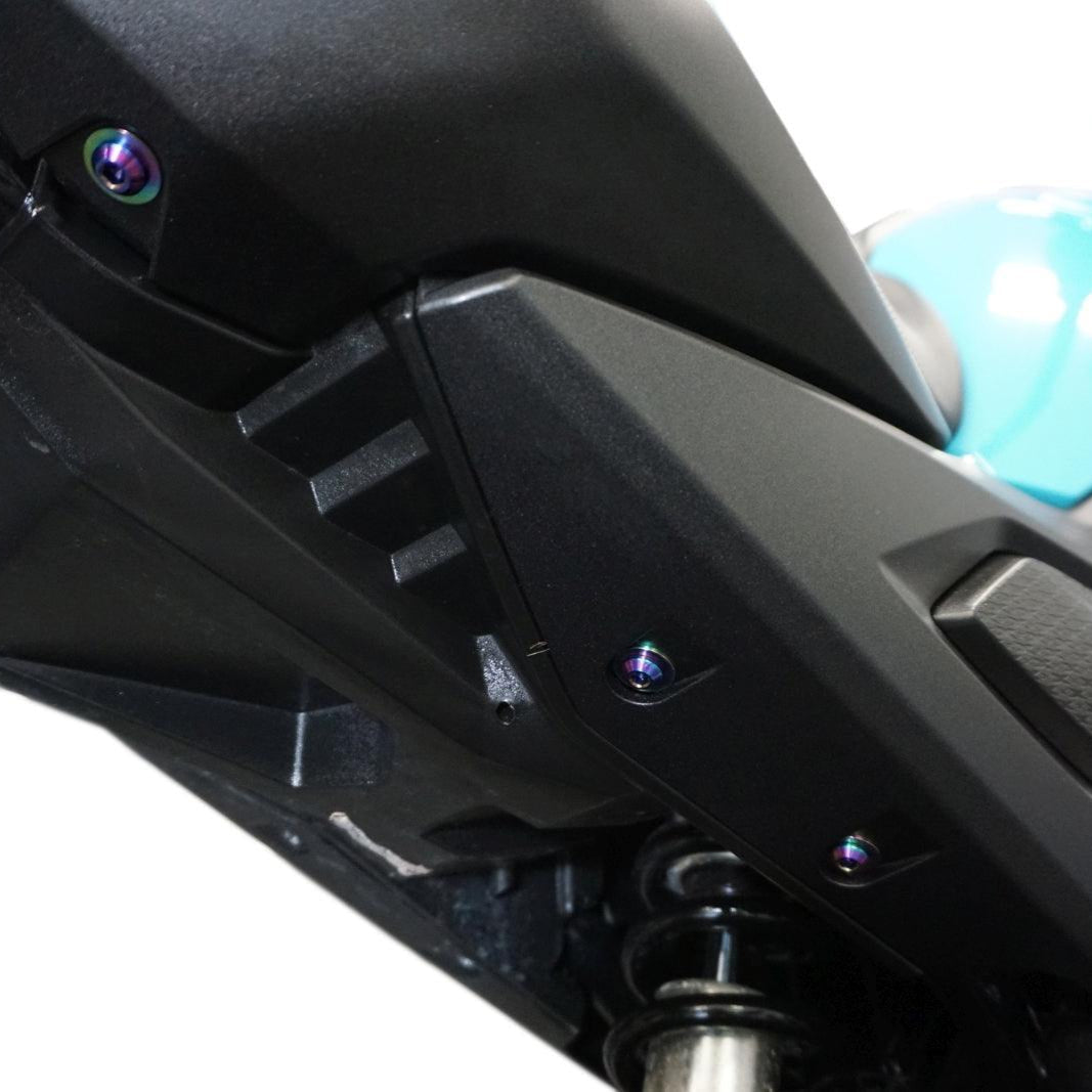 ZSPEC Dress-Up Bolts® Hardware Kit for the 2021+ Honda Grom Platform, Titanium - Howling Moto