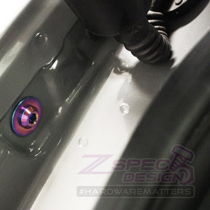 ZSPEC Dress Up Bolts® Hatch/Trunk-Area Fastener Kit for '11-23 Dodge Durango, Titanium - Howling Moto