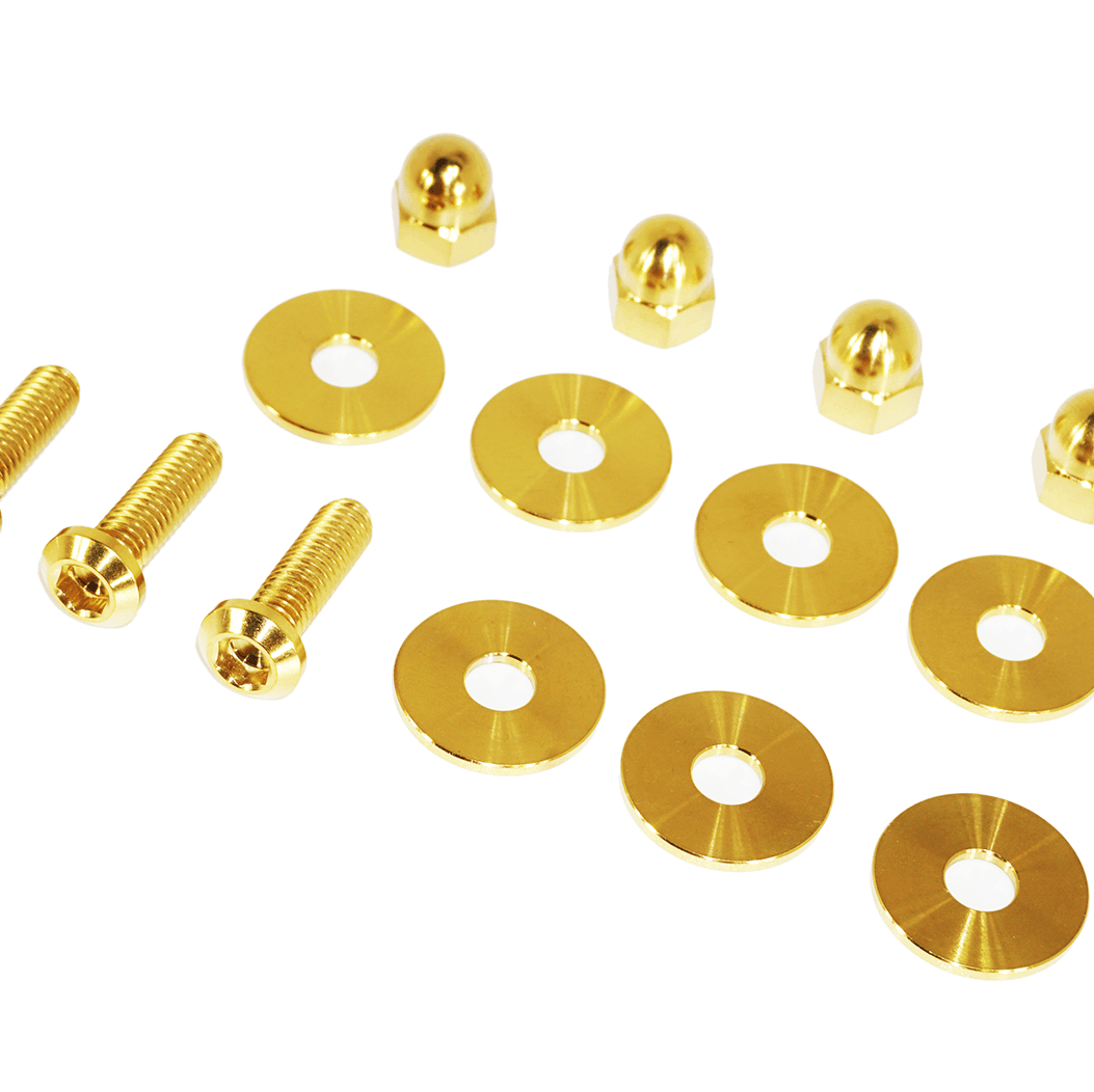 ZSPEC Engine Cover Fasteners for '03-09 Nissan 350z DE & HR, Grade-5 Titanium - Howling Moto