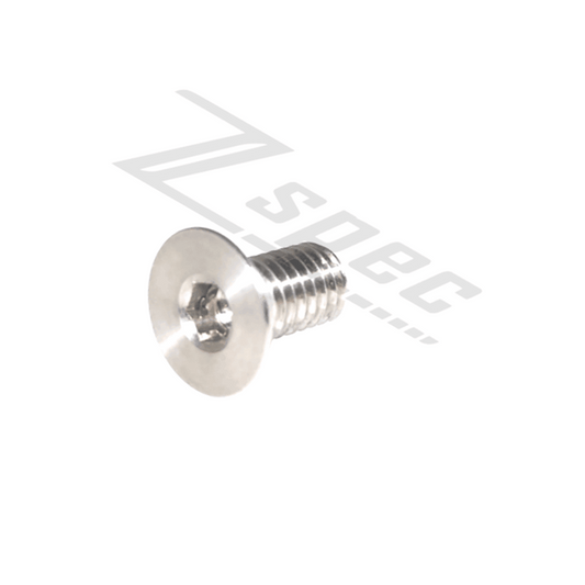 ZSPEC M5-0.8x12mm FHSC Fastener/Bolt, Flat Head, Titanium Grade-5, Per Each - Howling Moto