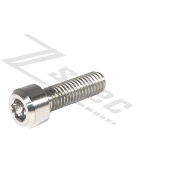 ZSPEC M6-1.0x20mm Titanium Metric SHSC Fastener/Bolt, Socket Cap, Per Each - Howling Moto