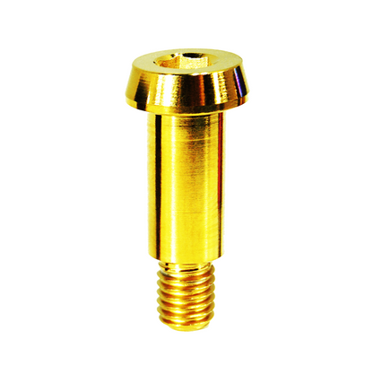 ZSPEC M6-1.0x24mm Shoulder Bolt, 15.7mm Shoulder/Shank Length, Grade-5 Titanium - Howling Moto