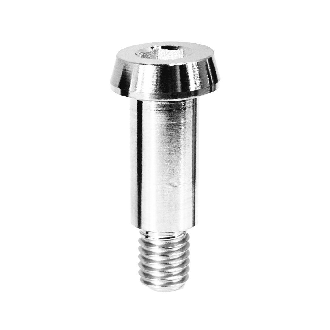 ZSPEC M6-1.0x24mm Shoulder Bolt, 15.7mm Shoulder/Shank Length, Grade-5 Titanium - Howling Moto