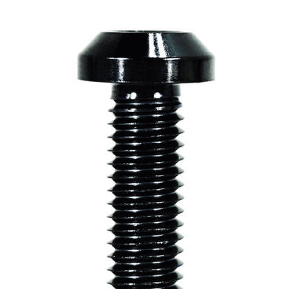 ZSPEC M8-1.25x40mm Dress Up Bolt® Fastener, Angled Head, Titanium Grade-5, Per Each - Howling Moto