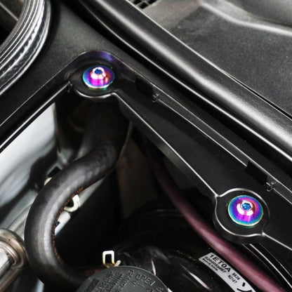 ZSPEC Plastic-Clips Replacement Kit for '09-20 Nissan 370z Z34, Grade-5 Titanium - Howling Moto