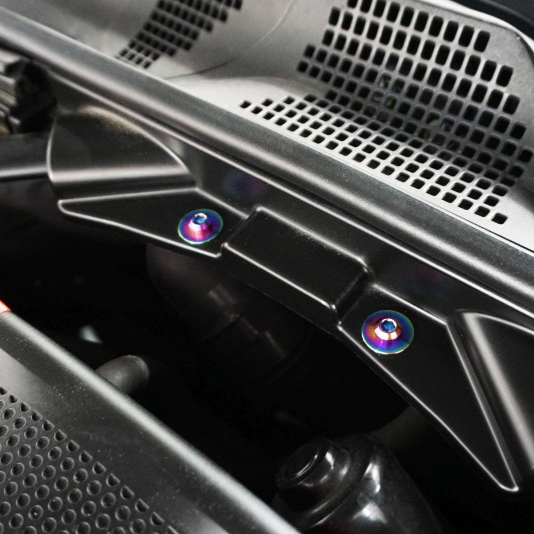 ZSPEC Plastic-Clips Replacement Kit for '09-20 Nissan 370z Z34, Grade-5 Titanium - Howling Moto