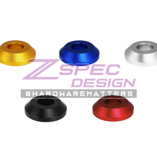 ZSPEC Shift Boot Knob Finisher, Billet 6061 Aluminum, 9mm Tall, 300zx/350z/370z/Z/G/Q - Howling Moto