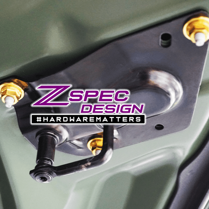 ZSPEC Stage-1 Dress Up Bolts® Fastener Kit for '18-23+ Audi A5 8W6 2.0L, Titanium - Howling Moto