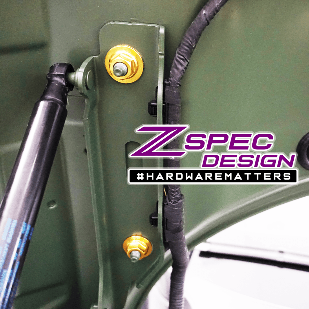 ZSPEC Stage-1 Dress Up Bolts® Fastener Kit for '18-23+ Audi A5 8W6 2.0L, Titanium - Howling Moto