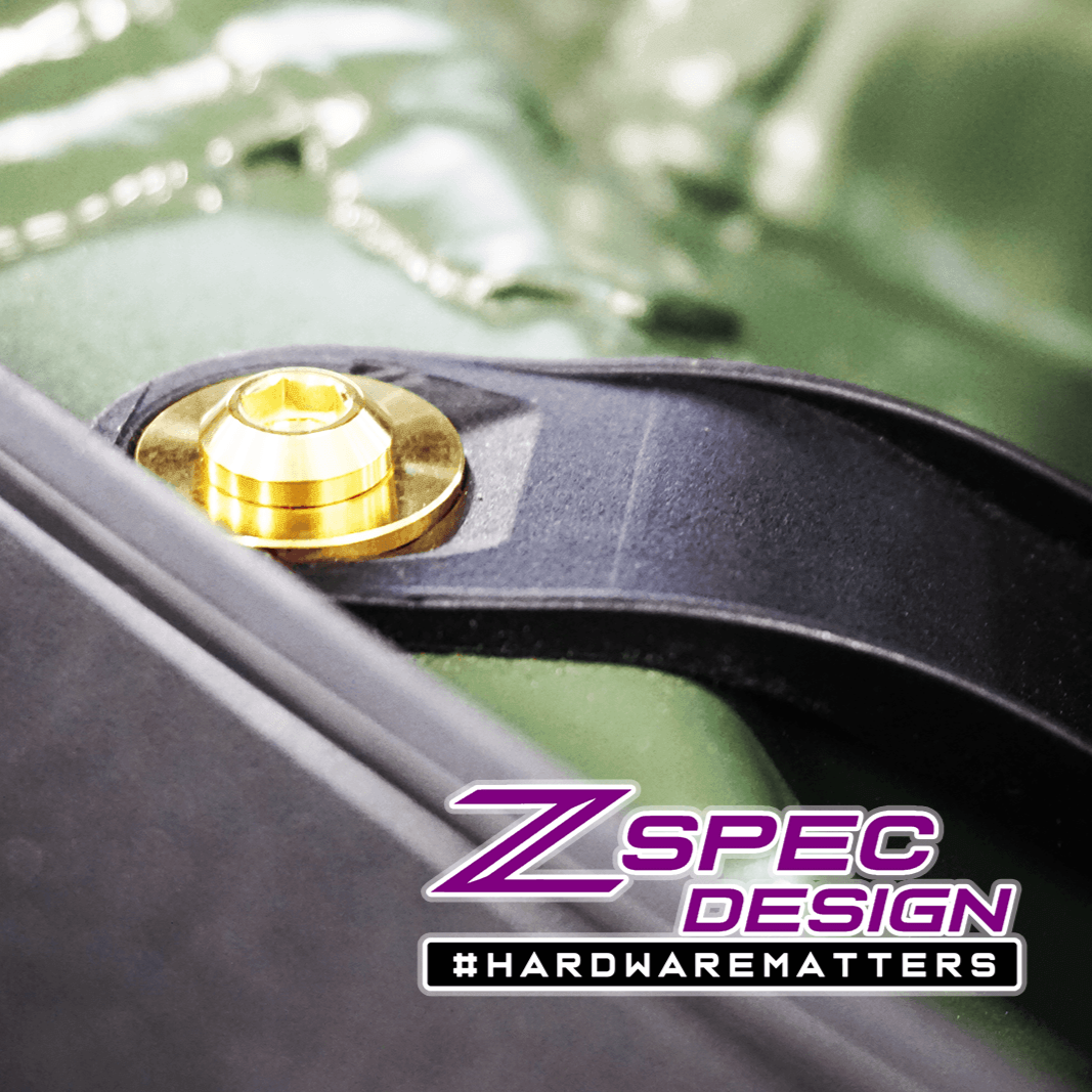 ZSPEC Stage-1 Dress Up Bolts® Fastener Kit for '18-23+ Audi A5 8W6 2.0L, Titanium - Howling Moto