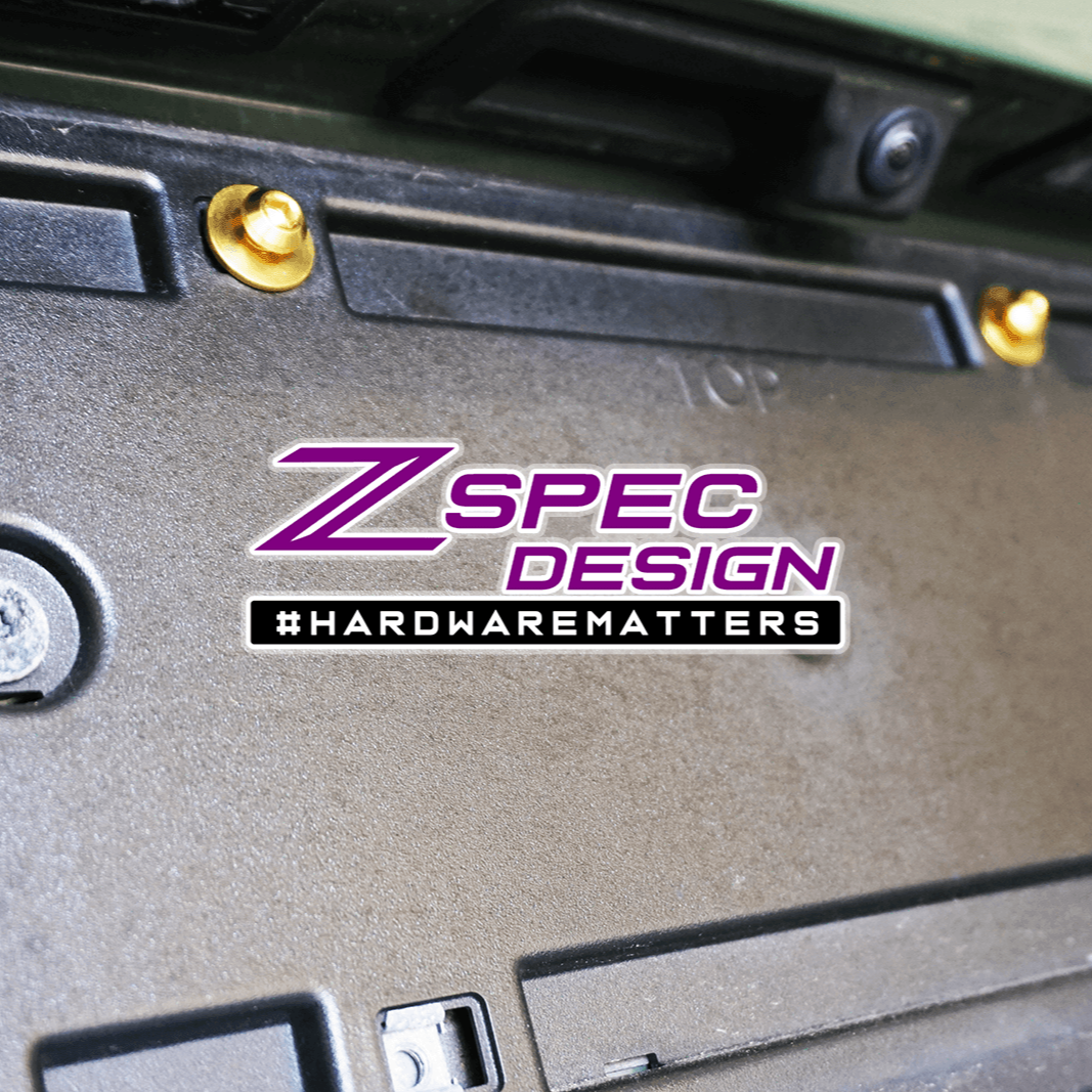 ZSPEC Stage-1 Dress Up Bolts® Fastener Kit for '18-23+ Audi A5 8W6 2.0L, Titanium - Howling Moto