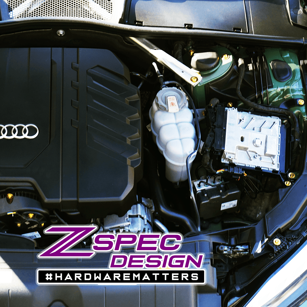 ZSPEC Stage-1 Dress Up Bolts® Fastener Kit for '18-23+ Audi A5 8W6 2.0L, Titanium - Howling Moto