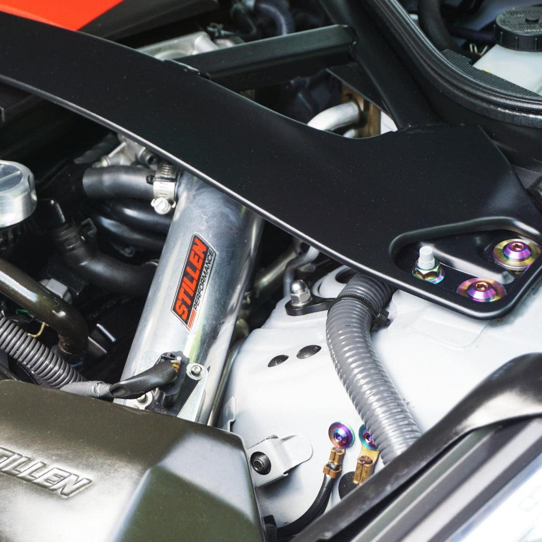 ZSPEC Stage-2 Dress Up Bolts® Hardware Kit, '09-20 Nissan 370z Z34, Titanium - Howling Moto