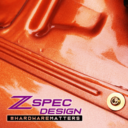 ZSPEC Stage-2 Dress Up Bolts® Hardware Kit for Nissan 300zx Z32, Titanium - Howling Moto