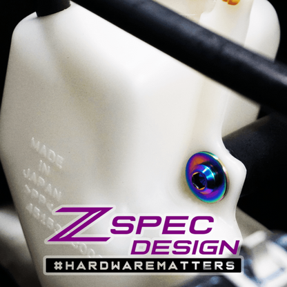 ZSPEC Stage-3 Dress Up Bolts® Fastener Kit for '22+ Toyota GR86 & Subaru BRZ, Titanium - Howling Moto