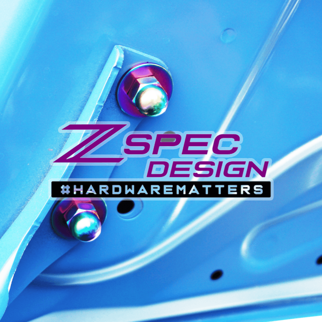 ZSPEC Stage-3 Dress Up Bolts® Fastener Kit for '22+ Toyota GR86 & Subaru BRZ, Titanium - Howling Moto