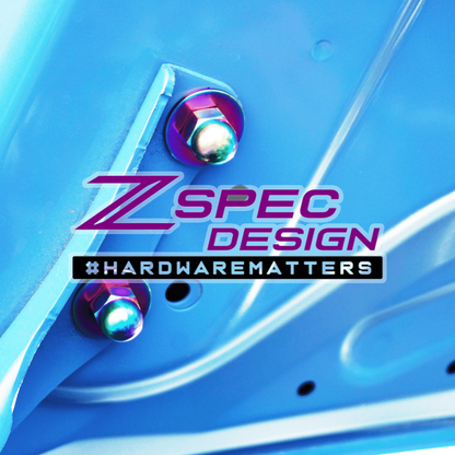 ZSPEC Stage-3 Dress Up Bolts® Fastener Kit for '22+ Toyota GR86 & Subaru BRZ, Titanium - Howling Moto