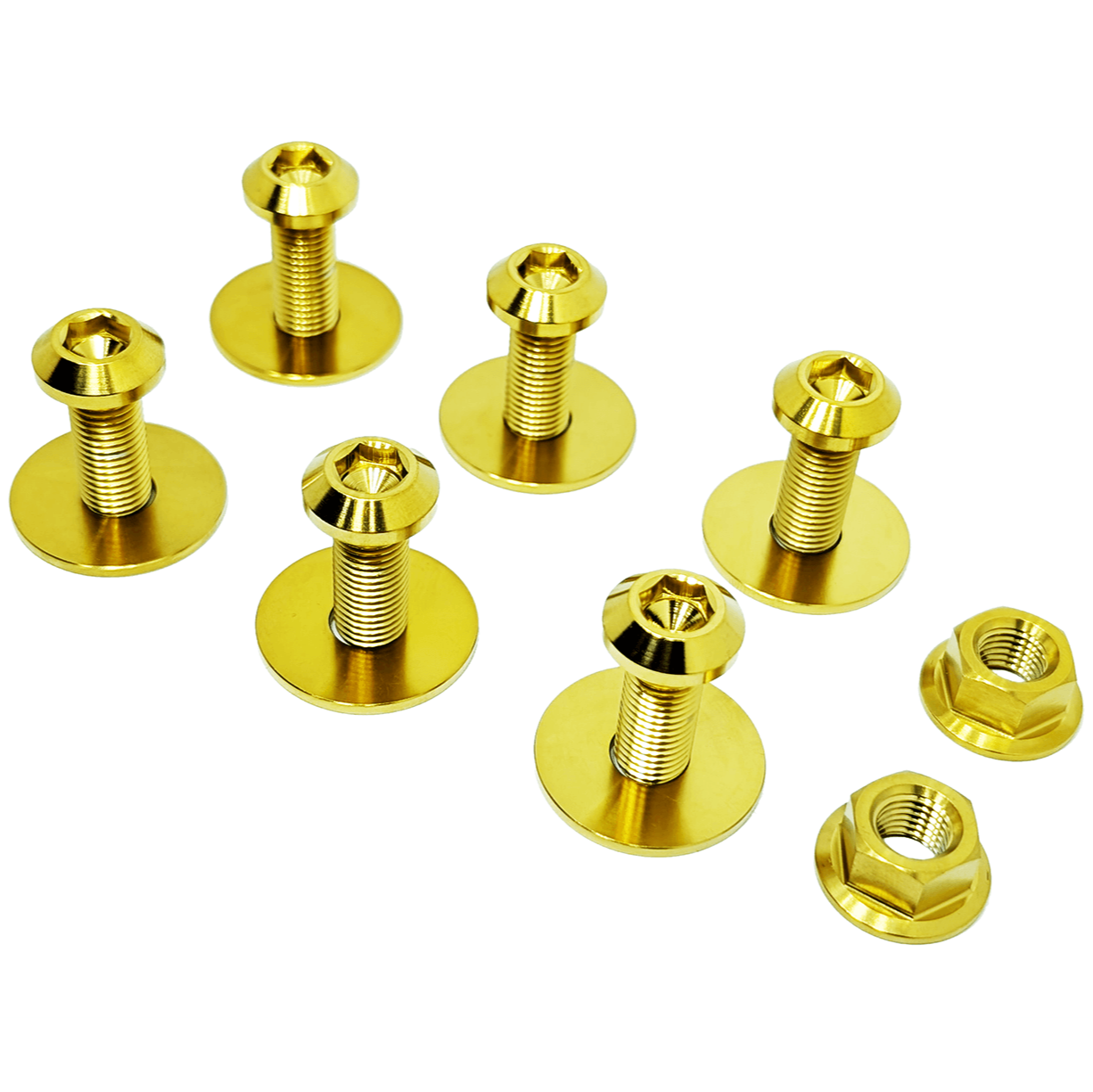 ZSPEC Strut Brace Fastener Kit for Late '03-09 Nissan 350z, M10-1.25 Titanium - Howling Moto