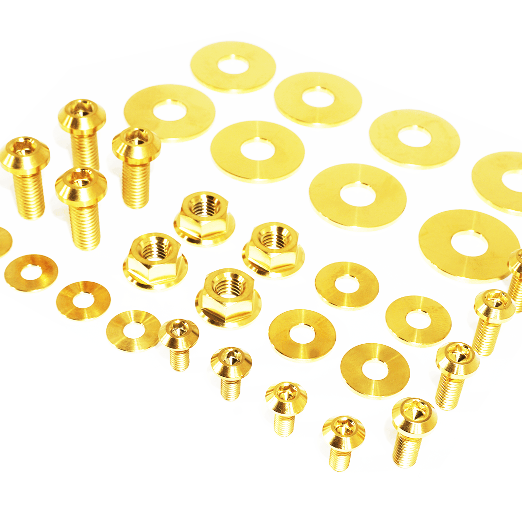 ZSPEC Trunk Area Fastener Kit for '22+ Toyota GR86 & Subaru BRZ, Titanium - Howling Moto