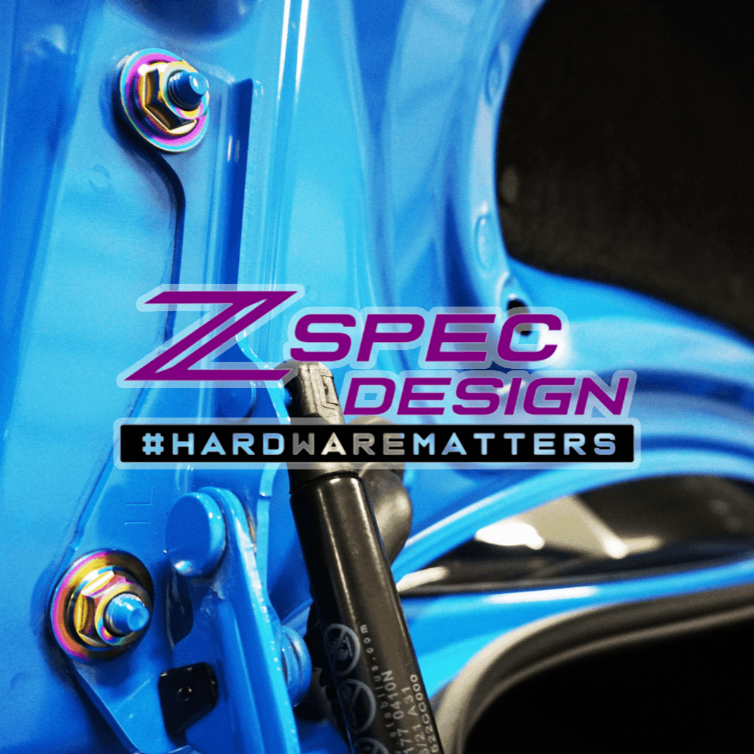 ZSPEC Trunk Area Fastener Kit for '22+ Toyota GR86 & Subaru BRZ, Titanium - Howling Moto