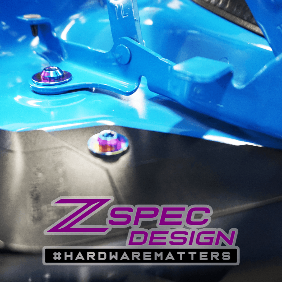 ZSPEC Trunk Area Fastener Kit for '22+ Toyota GR86 & Subaru BRZ, Titanium - Howling Moto