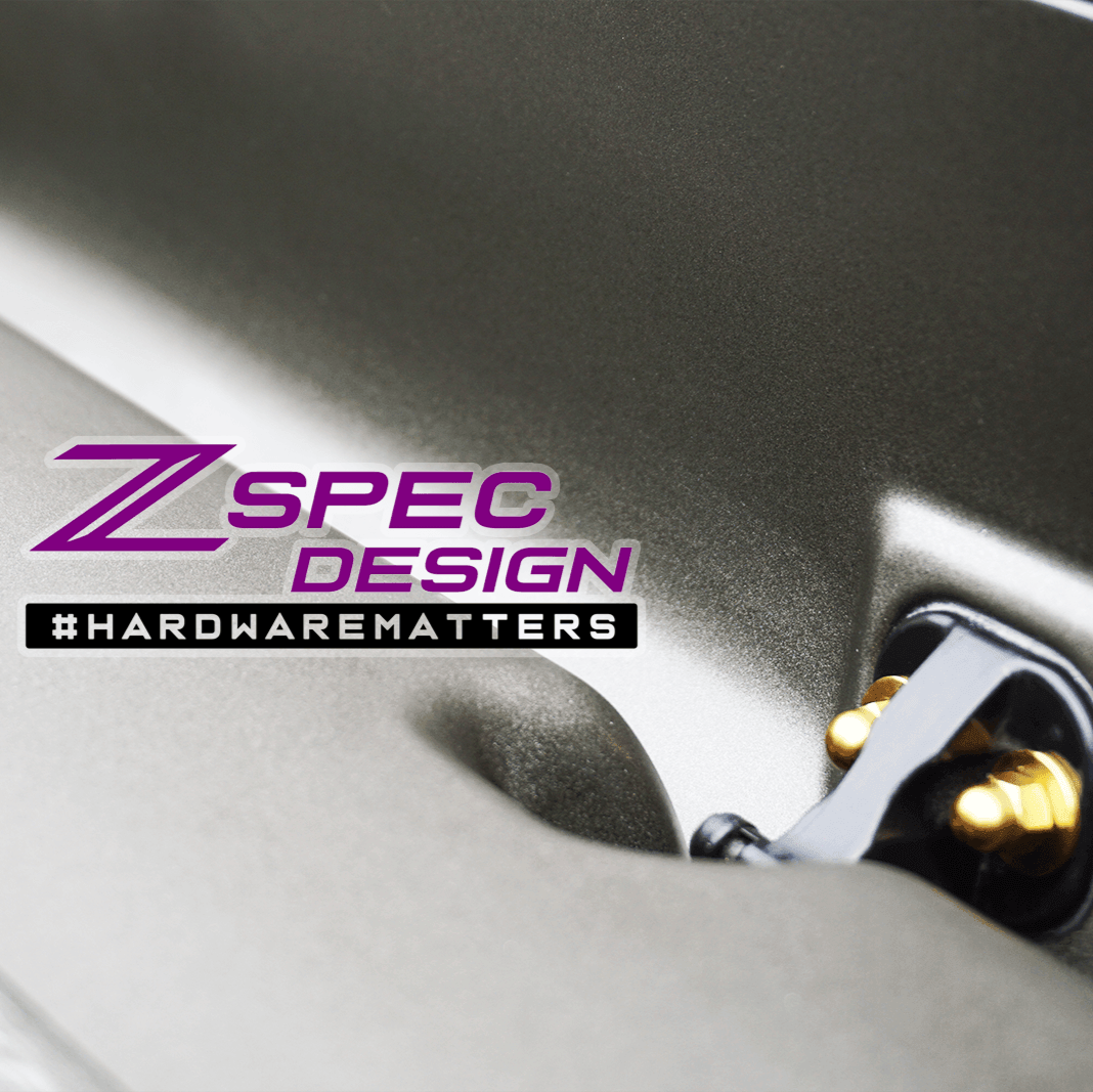 ZSPEC Wind Deflector Fastener Kit for '93-96 Nissan 300zx Convertible, Titanium - Howling Moto